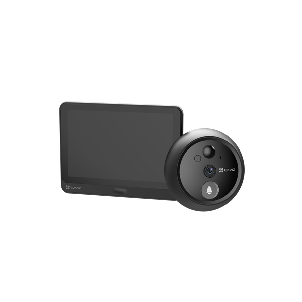 EZVIZ HP4 4,3" színes képátmérő Kétirányú video hívás csengő 4600 mAh 512G kültéri vezeték nélküli ajtócsengő EZVIZ HP4 4,3" színes képátmérő Kétirányú video hívás csengő 4600 mAh 512G kültéri vezeték nélküli ajtócsengő