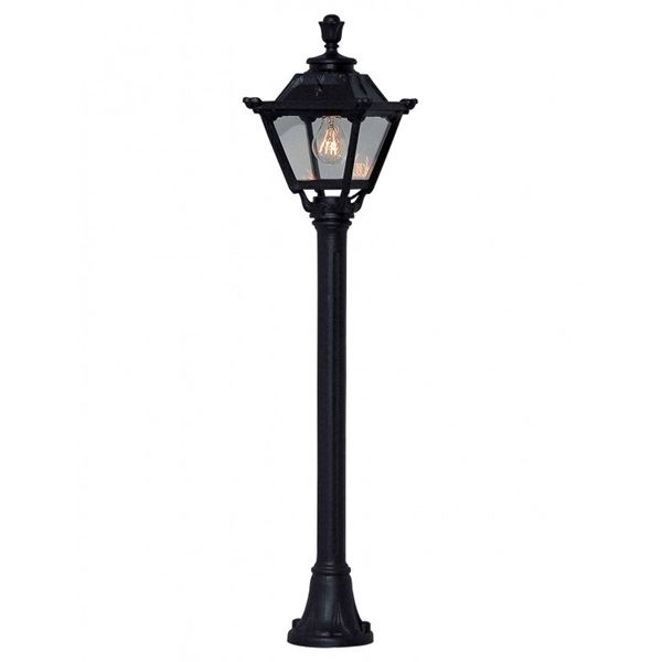 Fumagalli MIZAR/GOLIA LED 6W 4K E27 kültéri állólámpa fekete (Q23.151.000.AXF1L)