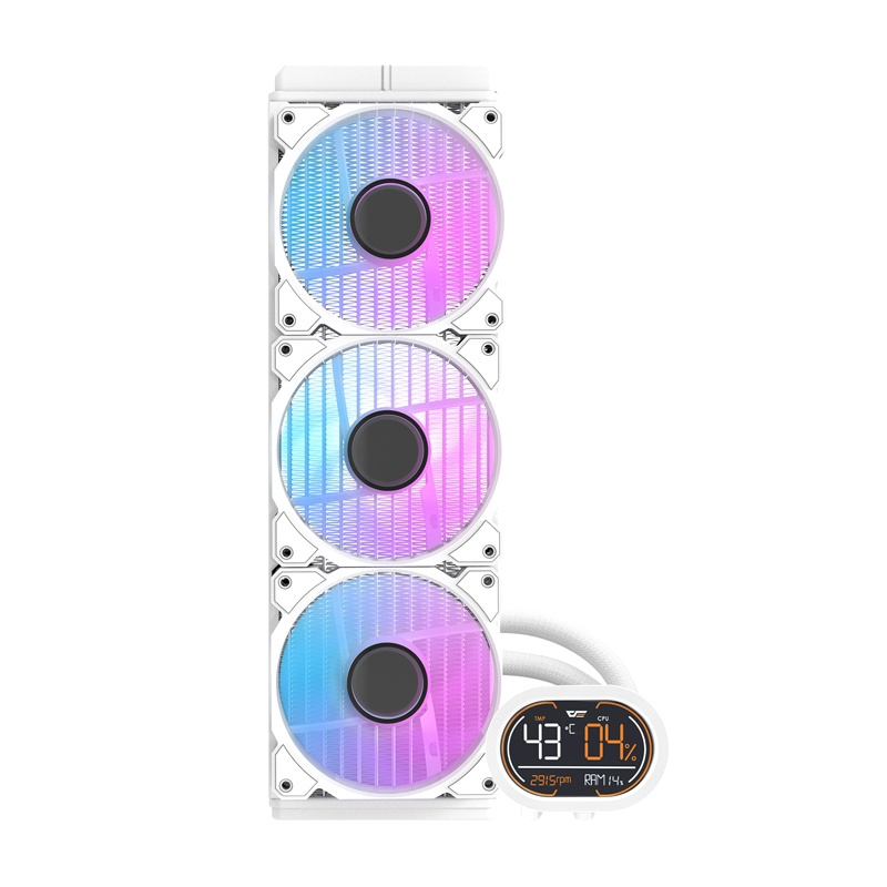 Darkflash DH360D CPU vízhűtő Fehér 