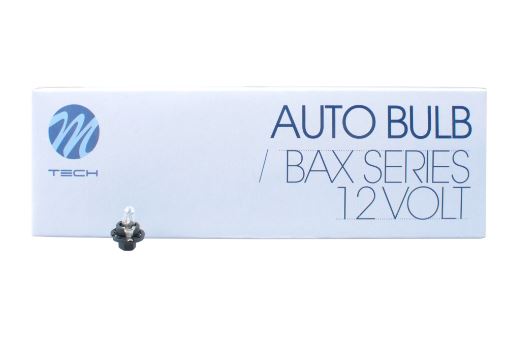M-Tech B8.4d BAX black halogén izzó 12V - 1.2W 1db  (72Z57)