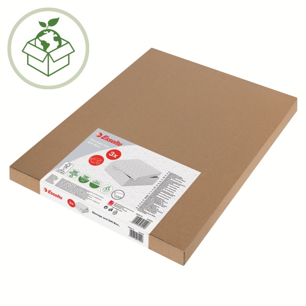 Esselte Home 3db/csomag fehér ajándék/tárolódoboz