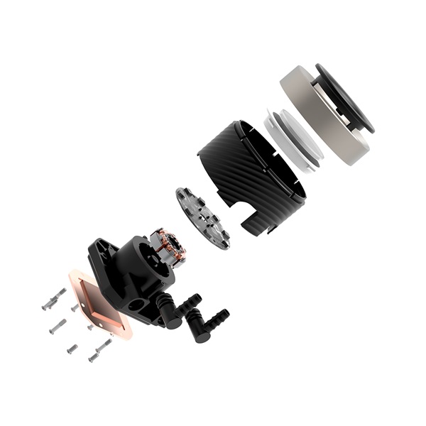 ID-Cooling   FX240 INF 27.2dB; max. 98,54 m3/h  2x12cm  A-RGB  CPU Water Cooler Fekete 