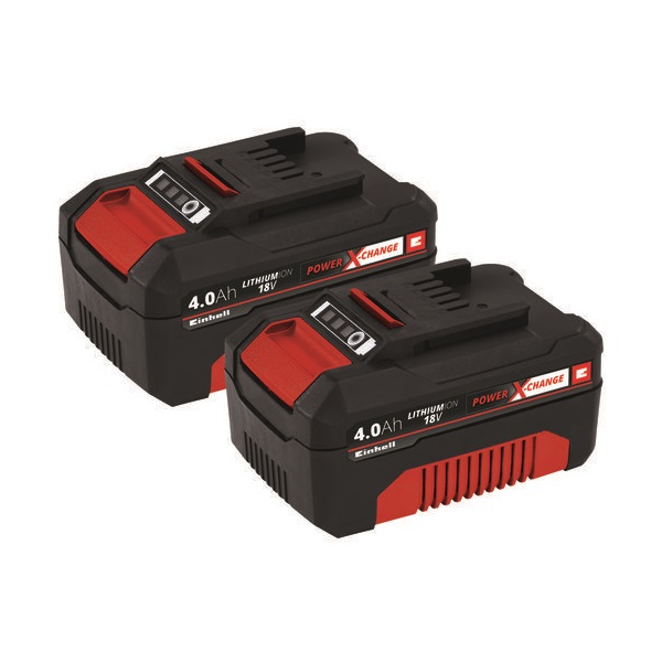 Einhell 4511489 PXC-Twinpack 4,0 Ah 2db-os akkumulátor szett Einhell 4511489 PXC-Twinpack 4,0 Ah 2db-os akkumulátor szett