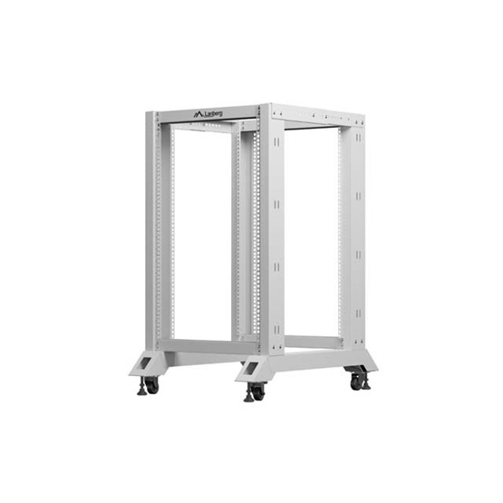 Lanberg 19" 18U 600x800 szabadon álló rack keret Szürke