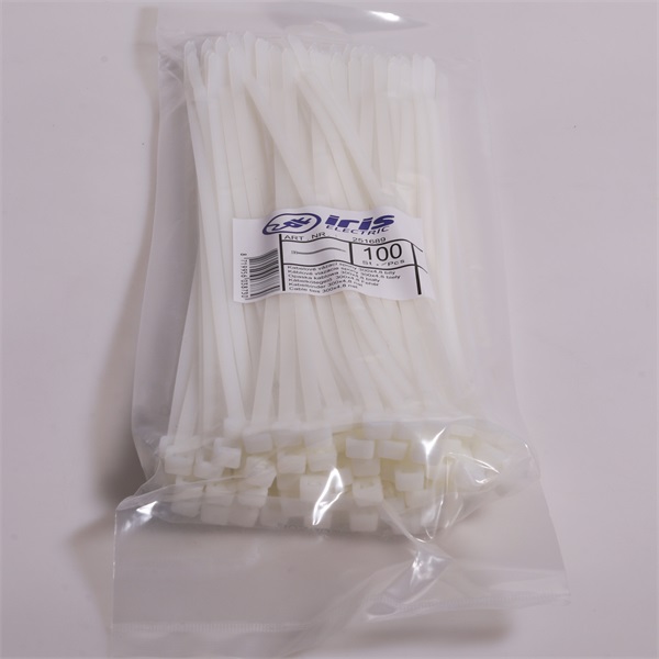 Iris Electric 100 db natúr 370x7,6mm kábelkötegelő