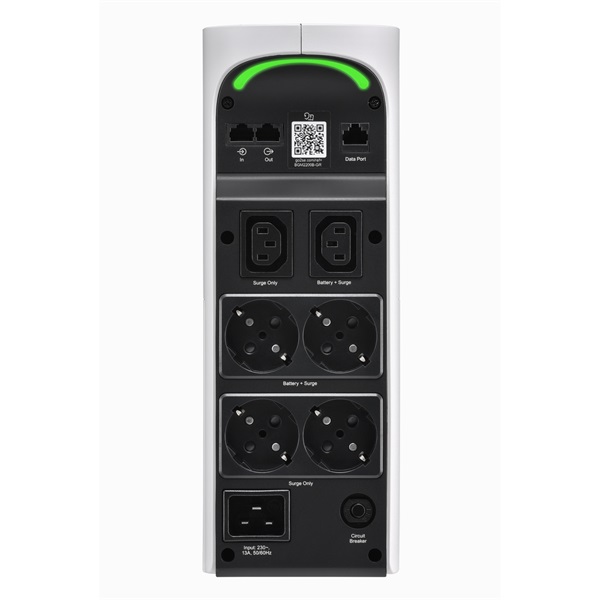 APC  Pro Gaming  BGM2200 UPS 2200VA/1320W 4xSchuko 2xC13 LINE-INTERACTIVE szünetmentes,színuszos, AVR, RGB
