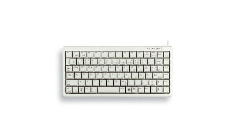 Cherry Compact G84-4100 olasz billentyűzet világosszürke (G84-4100LCMIT-0)