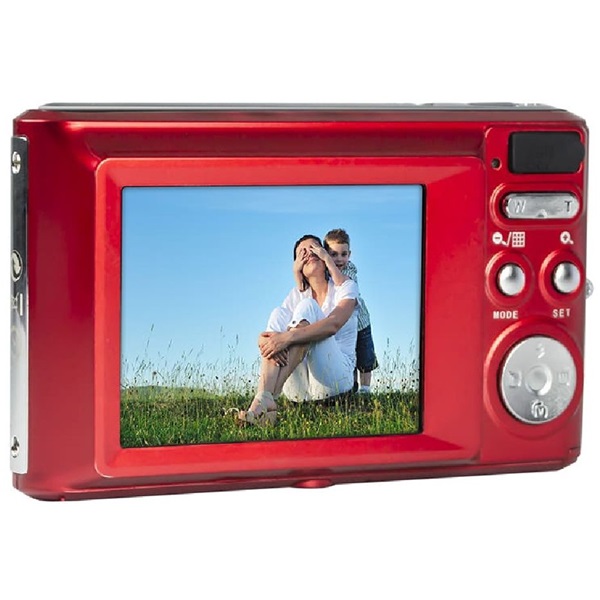 Agfa DC5200 kompakt digitális fényképezőgép, piros Agfa DC5200 kompakt digitális fényképezőgép, piros