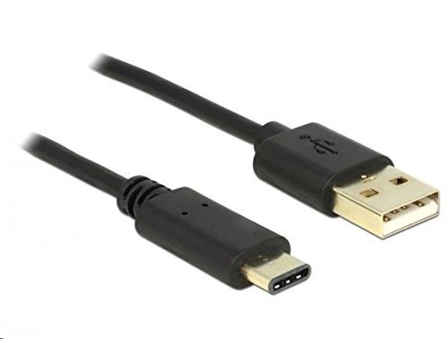 Delock 83326 USB 2.0 Type-A > USB Type-C 2.0 kábel, 0.5 m, fekete Delock 83326 USB 2.0 Type-A > USB Type-C 2.0 kábel, 0.5 m, fekete