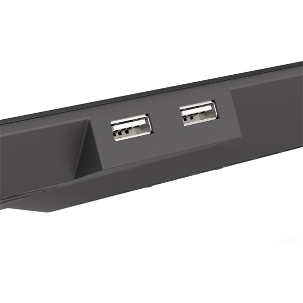 Natec Genesis Oxid 450 RGB 15.6"-17.3" Notebook hűtő fekete (NHG-1678)