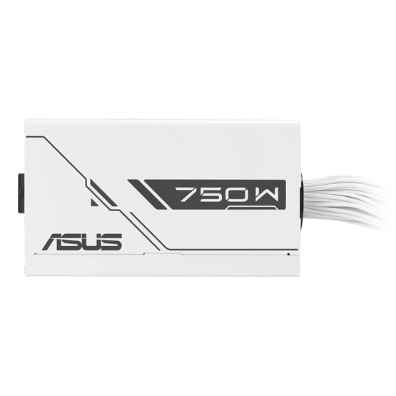 TÁP Asus Prime 750W - PRIME-750B-WHITE - 80+ Bronze - Nem moduláris - fehér tápegység