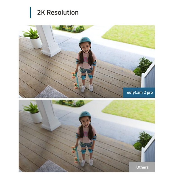 ANKER EUFYCAM2 Pro Kamera 2K vízálló, kültéri IP kamera