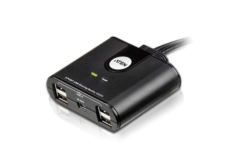 ATEN USB Periféria Elosztó 2PC 4 Eszköz (US224-AT) ATEN USB Periféria Elosztó 2PC 4 Eszköz (US224-AT)
