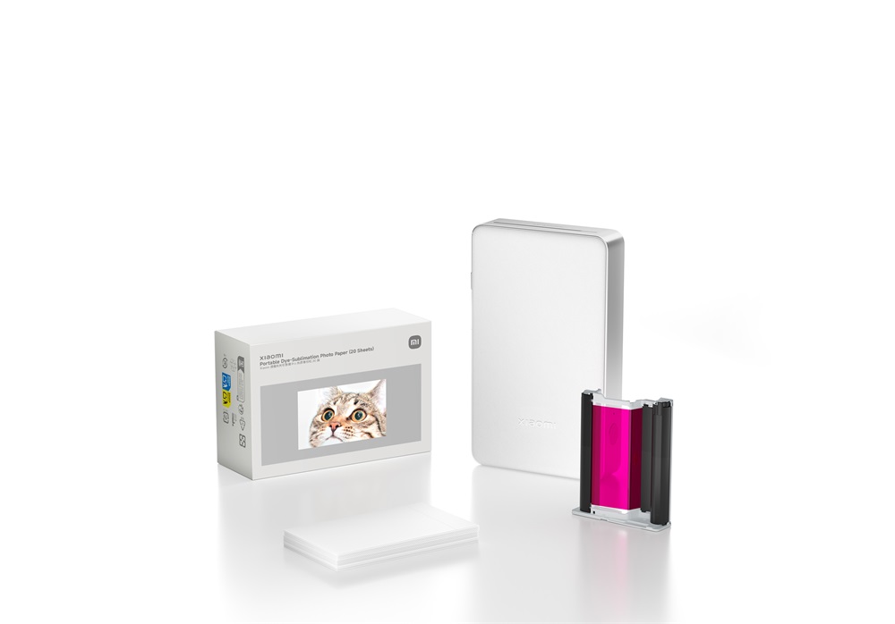 Xiaomi BHR082NGL Portable Dye-Sublimation Photo Paper (20 Sheets)