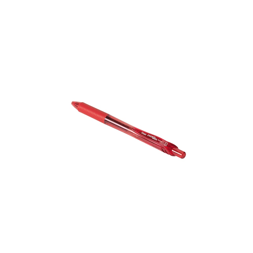 Pentel Rollertoll zselés 0,25mm, tűhegyű , EnerGelX, írásszín piros (BLN105-BX) Pentel Rollertoll zselés 0,25mm, tűhegyű , EnerGelX, írásszín piros (BLN105-BX)