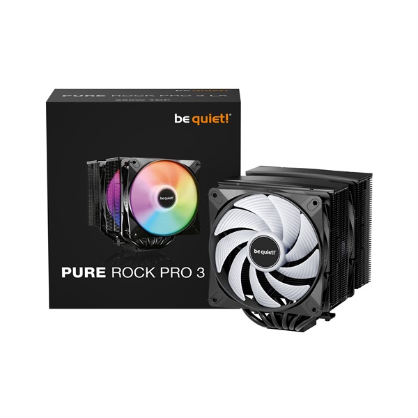 Be Quiet! PURE ROCK PRO 3 LX Black (AMD: AM4/AM5; Intel: 1851/1700/1200/1150/1151/1155) CPU Cooler Be Quiet! PURE ROCK PRO 3 LX Black (AMD: AM4/AM5; Intel: 1851/1700/1200/1150/1151/1155) CPU Cooler