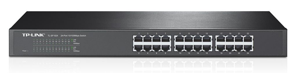 TP-Link TL-SF1024 10/100 Mbps 24 portos switch TP-Link TL-SF1024 10/100 Mbps 24 portos switch