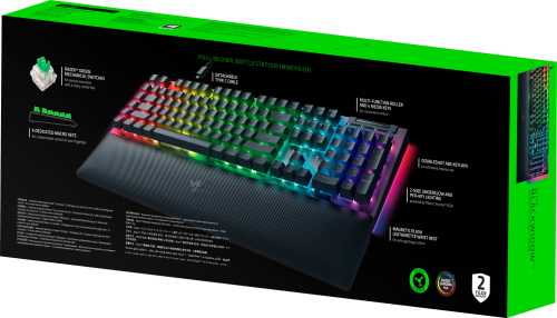 Razer BlackWidow V4 (Green Switch)  US Layout