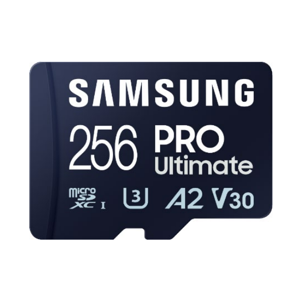 Samsung 256GB microSDXC Pro Ultimate Class10 U3 A2 V30 + adapterrel Memóriakártya