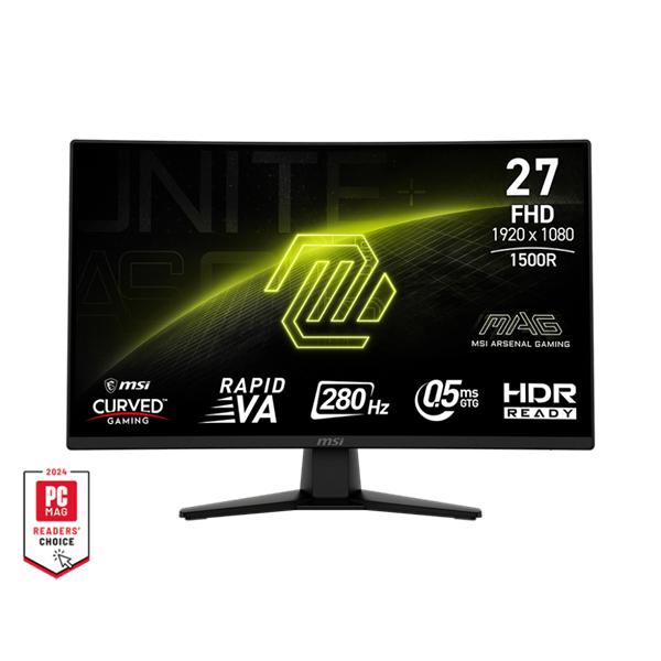 MSI GAMING MAG 274CXF 27" Rapid VA FHD 1920x1080 16:9 280Hz Monitor MSI GAMING MAG 274CXF 27" Rapid VA FHD 1920x1080 16:9 280Hz Monitor