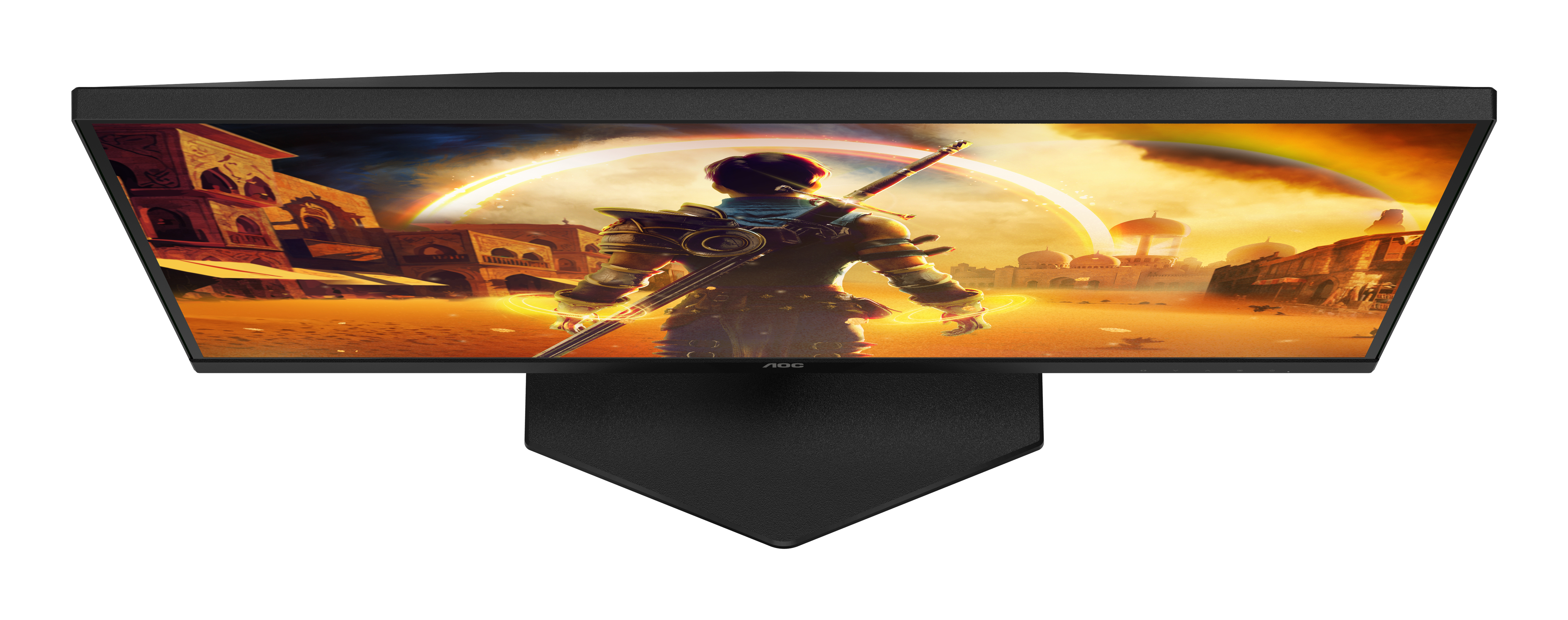 AOC 27" Q27G42XE Monitor - 2560x1440, QHD, LED, IPS, 180Hz, 0,5ms, Hangszóró, G-Sync, Gamer, Fekete