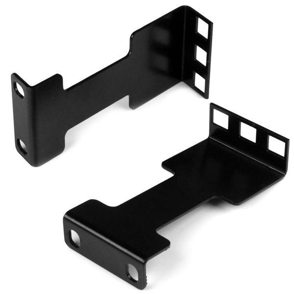 Startech.com 1U Rail Depth Adapter rackszekrényhez fekete (RDA1U)