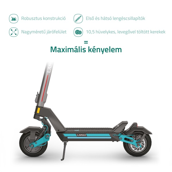 LAMAX eTank SA70 1600W (2X800W)/20Ah elektromos roller LAMAX eTank SA70 1600W (2X800W)/20Ah elektromos roller
