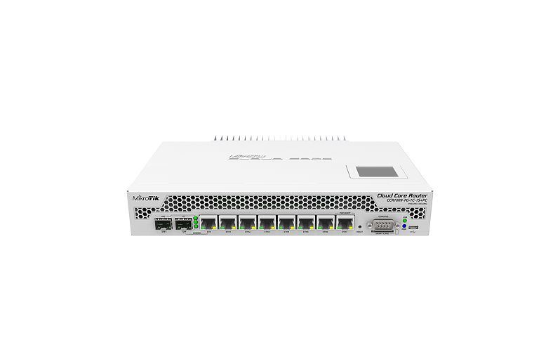 MikroTik CCR1009-7G-1C-1S+PC Cloud Core Router