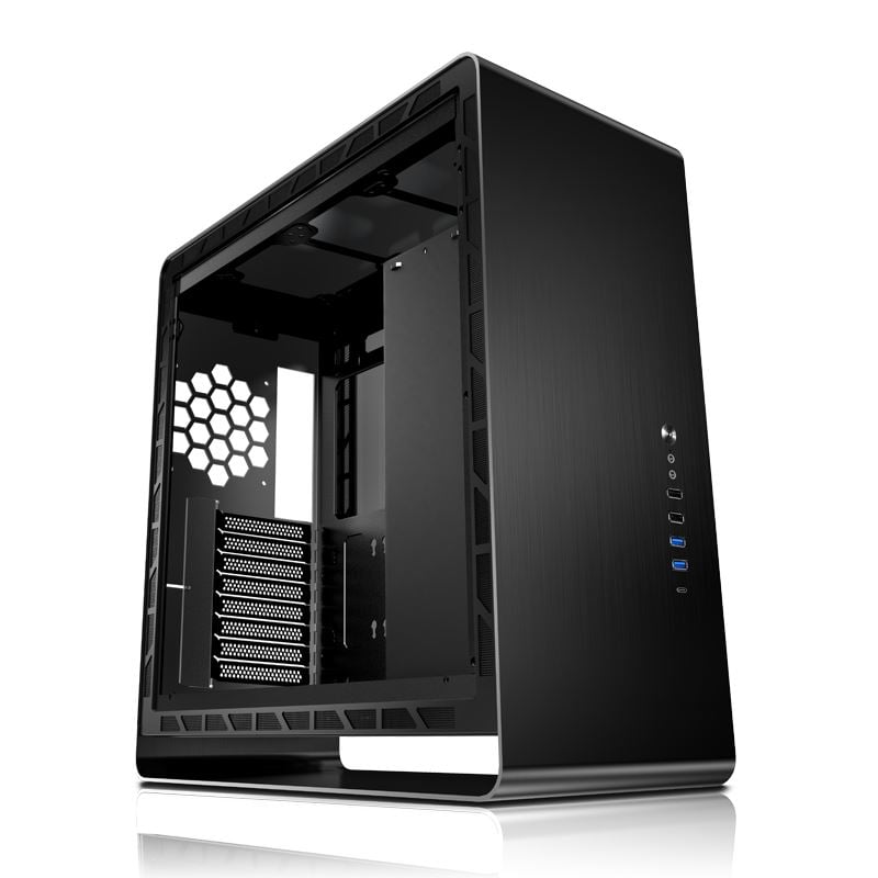 Jonsbo UMX6 Black(Window version) táp nélküli ablakos ház fekete Jonsbo UMX6 Black(Window version) táp nélküli ablakos ház fekete