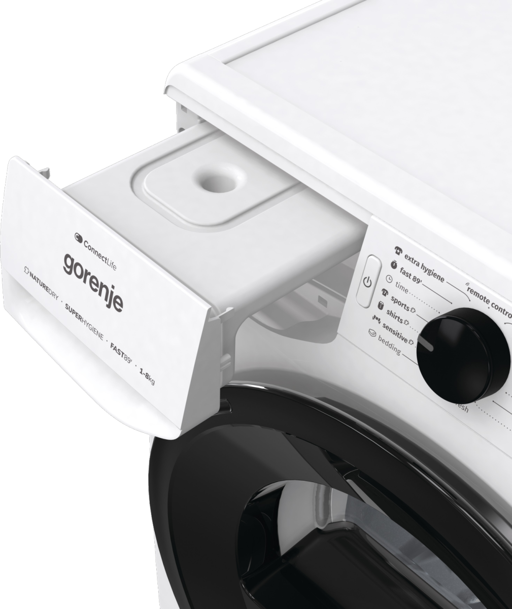 Gorenje DPNE83/GNLWIFI Hőszivattyús szárítógép – 8 Kg, A Energiaosztály,  WiFi, ExtraHigiénia opció, 