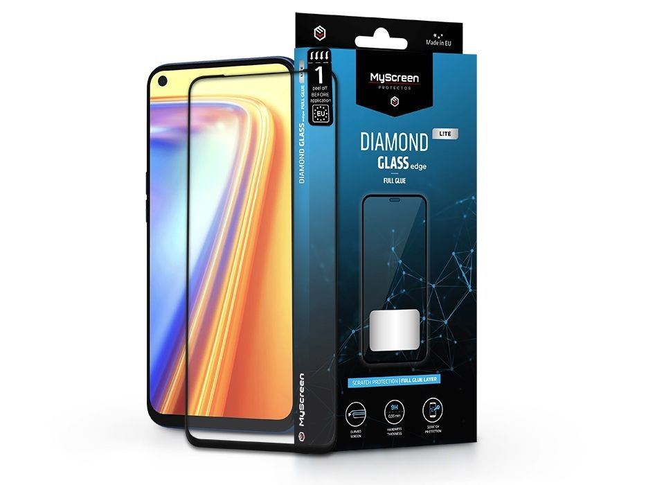 My Screen Protector Realme 7 Diamond Glass Lite Edge2.5D edzett üveg képernyővédő (LA-2183)
