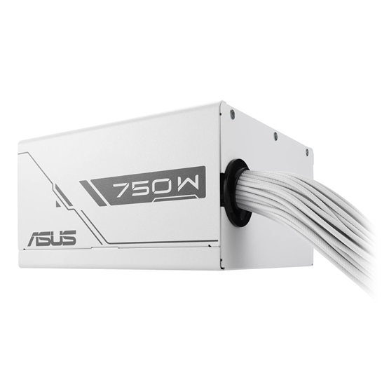 TÁP Asus Prime 750W - PRIME-750B-WHITE - 80+ Bronze - Nem moduláris - fehér tápegység