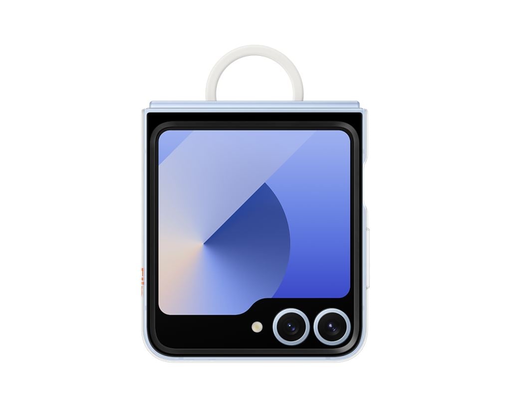 Samsung Galaxy Z Flip6 átlátszó tok gyűrűvel (EF-QF741CTEGWW)