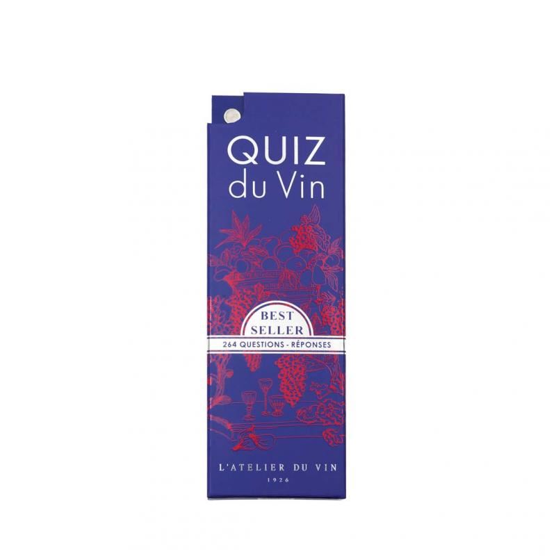 L'Atelier du Vin 056733 Quiz de Vin bor kvíz 264 kérdés és válasz a borokról
