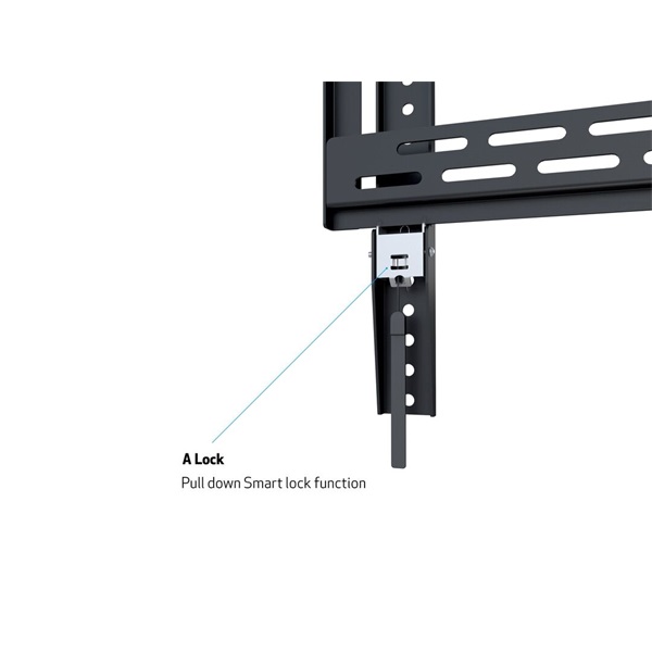 MULTIBRACKETS M Universal Wallmount HD Portrait 100kg 400x600