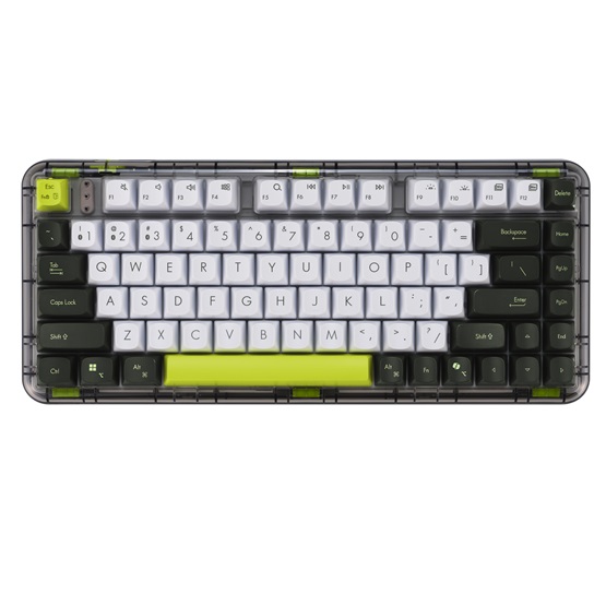 ASUS Jelly75 KD201 KEYBOARD/VT-GN/HU/81 vezeték nélküli billentyűzet HU