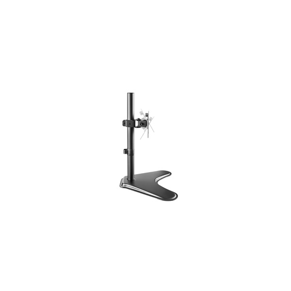 Equip 650122 13"-32" dönthető forgatható állítható magasság acél Monitor Asztali konzol Fekete Equip 650122 13"-32" dönthető forgatható állítható magasság acél Monitor Asztali konzol Fekete