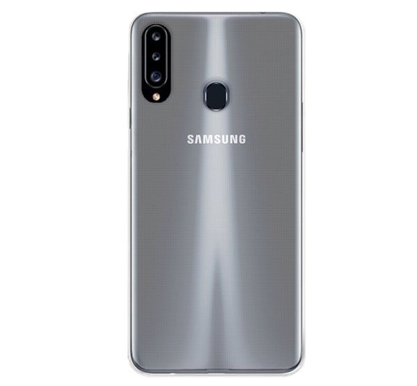Szilikon telefonvédő (ultravékony) ÁTLÁTSZÓ [Samsung Galaxy A20s (SM-A207F)]