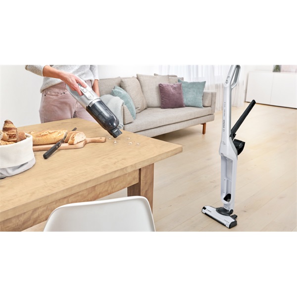Bosch BBH3ALL28 Serie 4 Flexxo Gen2 28Vmax akkumulátoros porszívó fehér