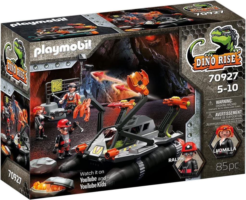 Playmobil: Dino Rise - A pusztító fúrójármű (70927)