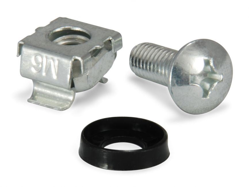 Equip Rack M6 csavar készlet (kosaras anya+csavar) 50db (922493)