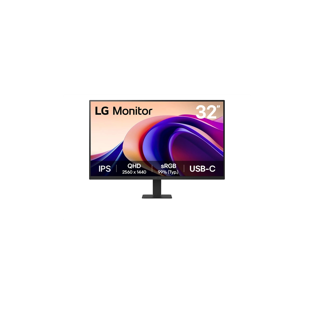 LG 31,5" 32U631A Monitor - 2560x1440, QHD, LED, IPS, 100Hz, 5ms, Fekete