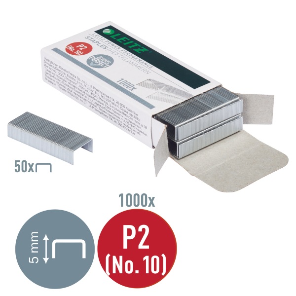 Leitz No.10 1000db/doboz fűzőkapocs