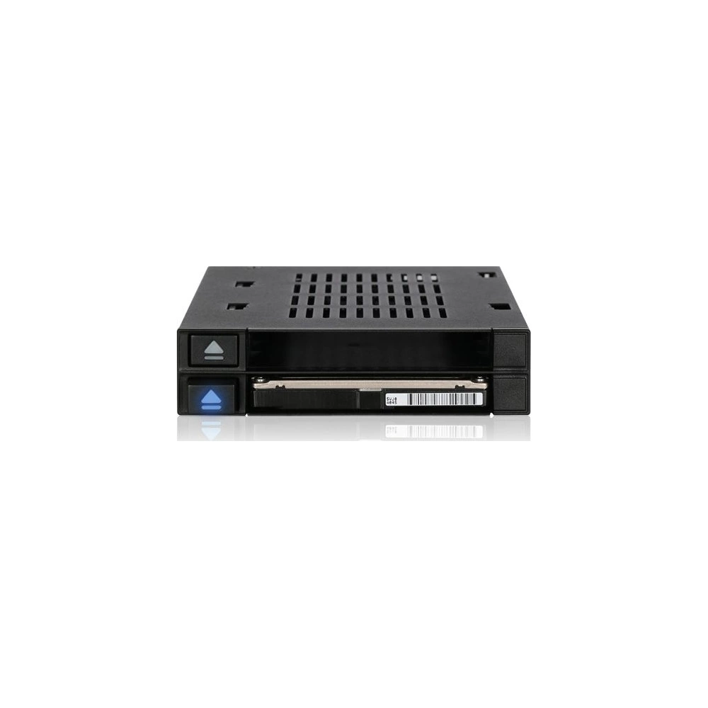 IcyDock flexiDOCK MB522SP-B Dual 2.5” SSD Dock Trayless Hot-Swap SATA / SAS Mobile Rack for Ext 3.5” Bay