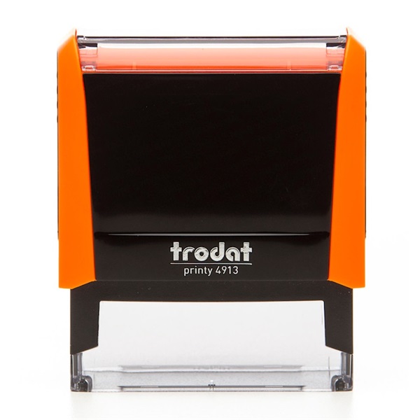 Trodat 4913 Printy 4.0 neon narancs bélyegző Trodat 4913 Printy 4.0 neon narancs bélyegző