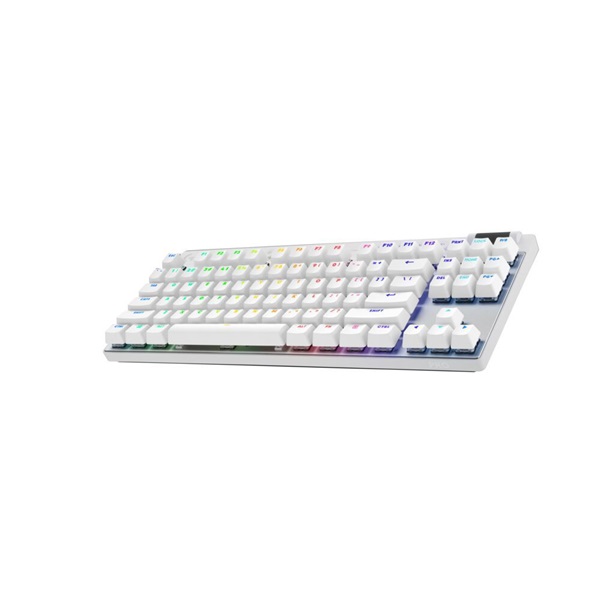 Logitech G PRO X TKL LIGHTSPEED vezeték nélküli RGB fehér gamer billentyűzet