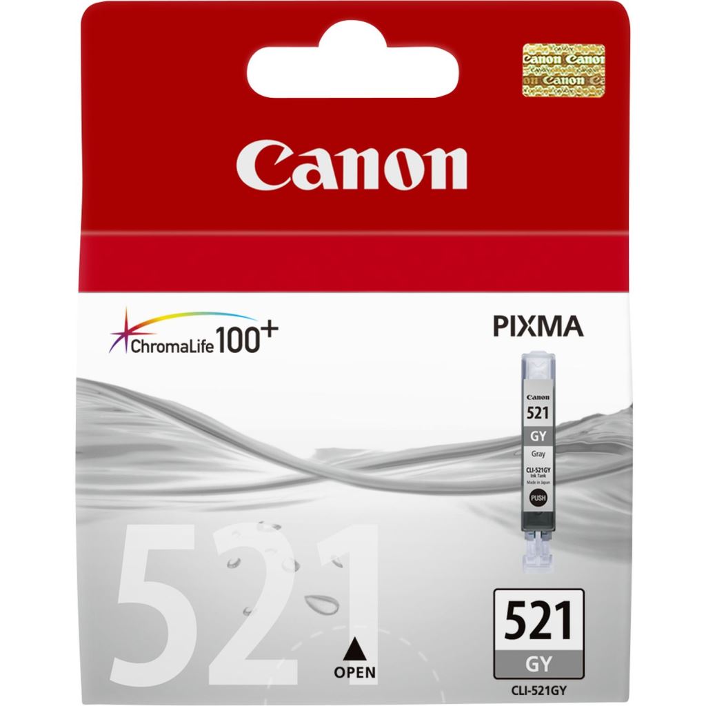 Canon CLI-521GY szürke tintapatron (2937B001) Canon CLI-521GY szürke tintapatron (2937B001)