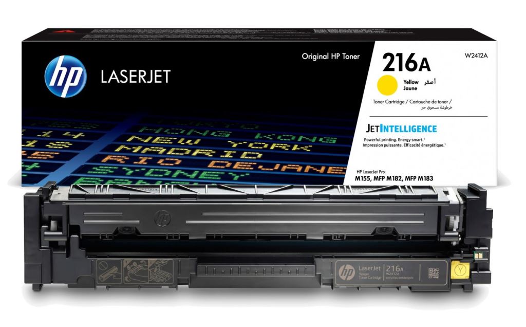 HP 216A LaserJet tonerkazetta sárga (W2412A) HP 216A LaserJet tonerkazetta sárga (W2412A)