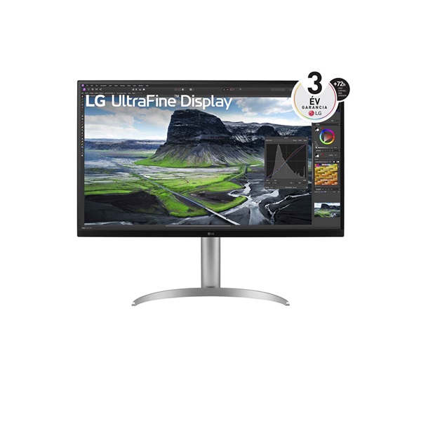 LG 32UQ85R-W 31.5” UHD 4K nano monitor