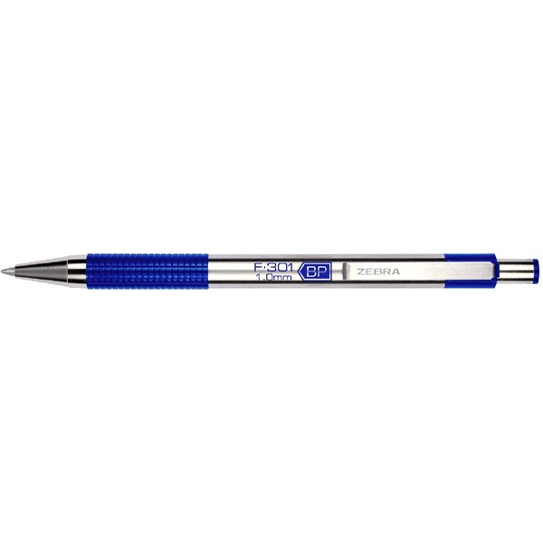 Zebra F-301 1,0mm kék golyóstoll Zebra F-301 1,0mm kék golyóstoll
